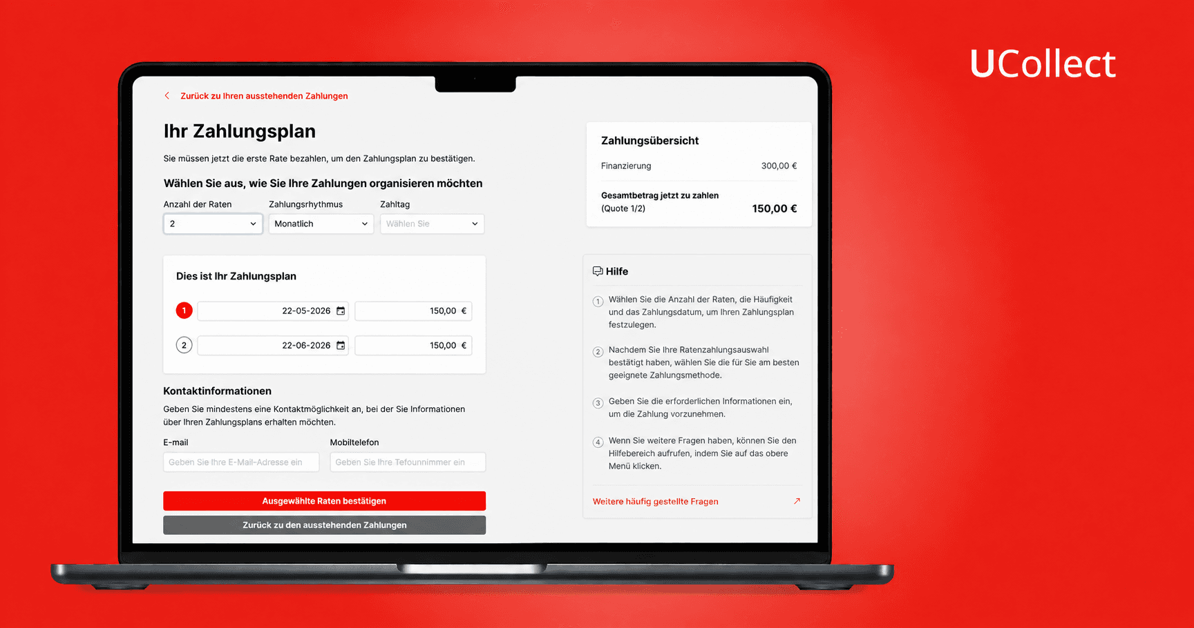 UCollect – digitales Forderungsmanagement für Banken